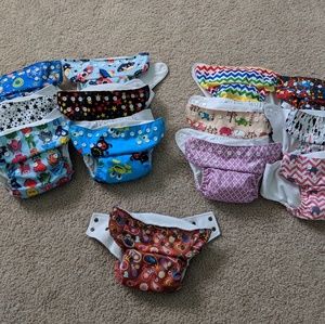 13 pocket cloth diapers